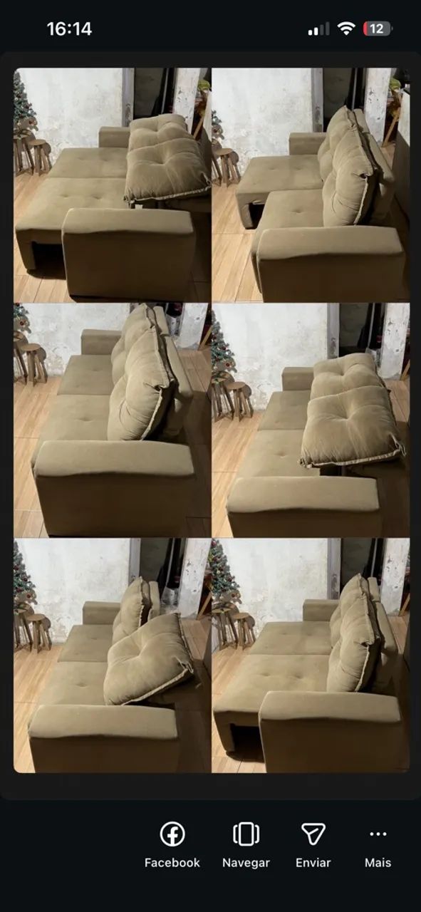 Sofá retrátil 