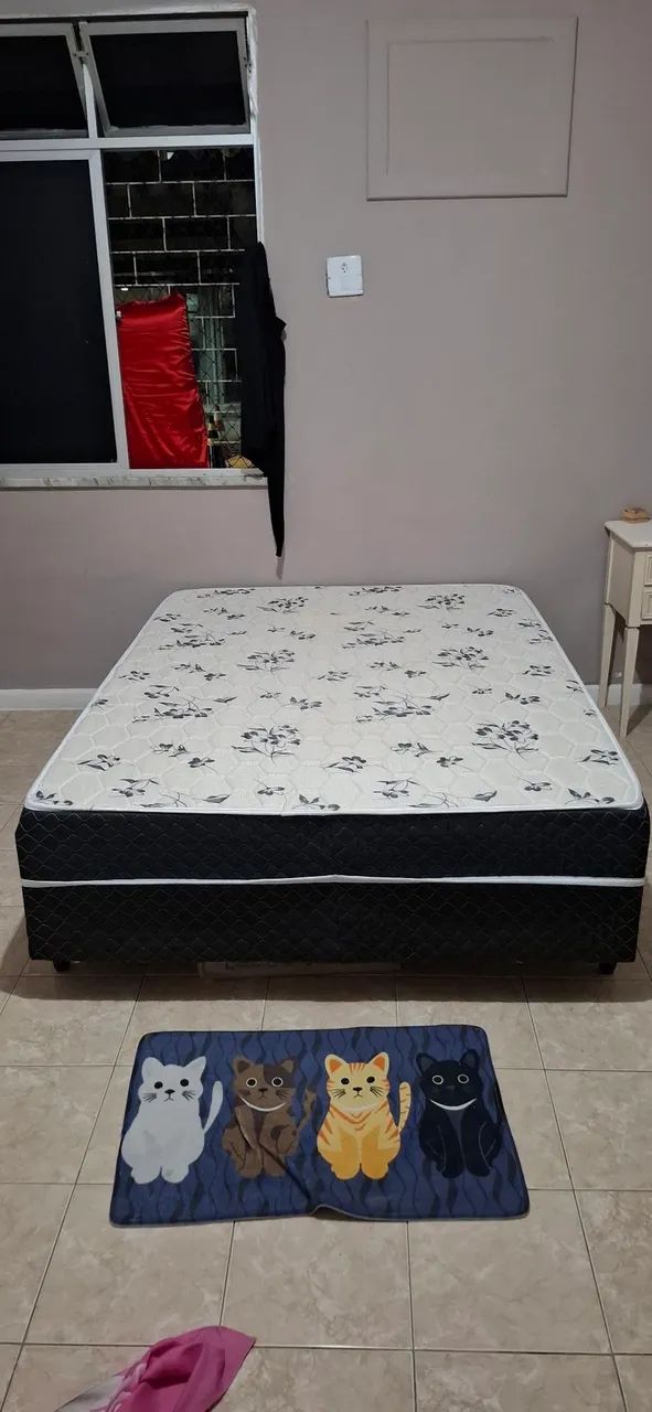 Cama e colchão de casal  - Foto 2