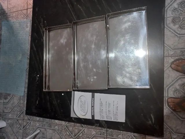 Estufa para Salgados - 3 Bandejas - Vidro Temperado - 220V - Foto 5