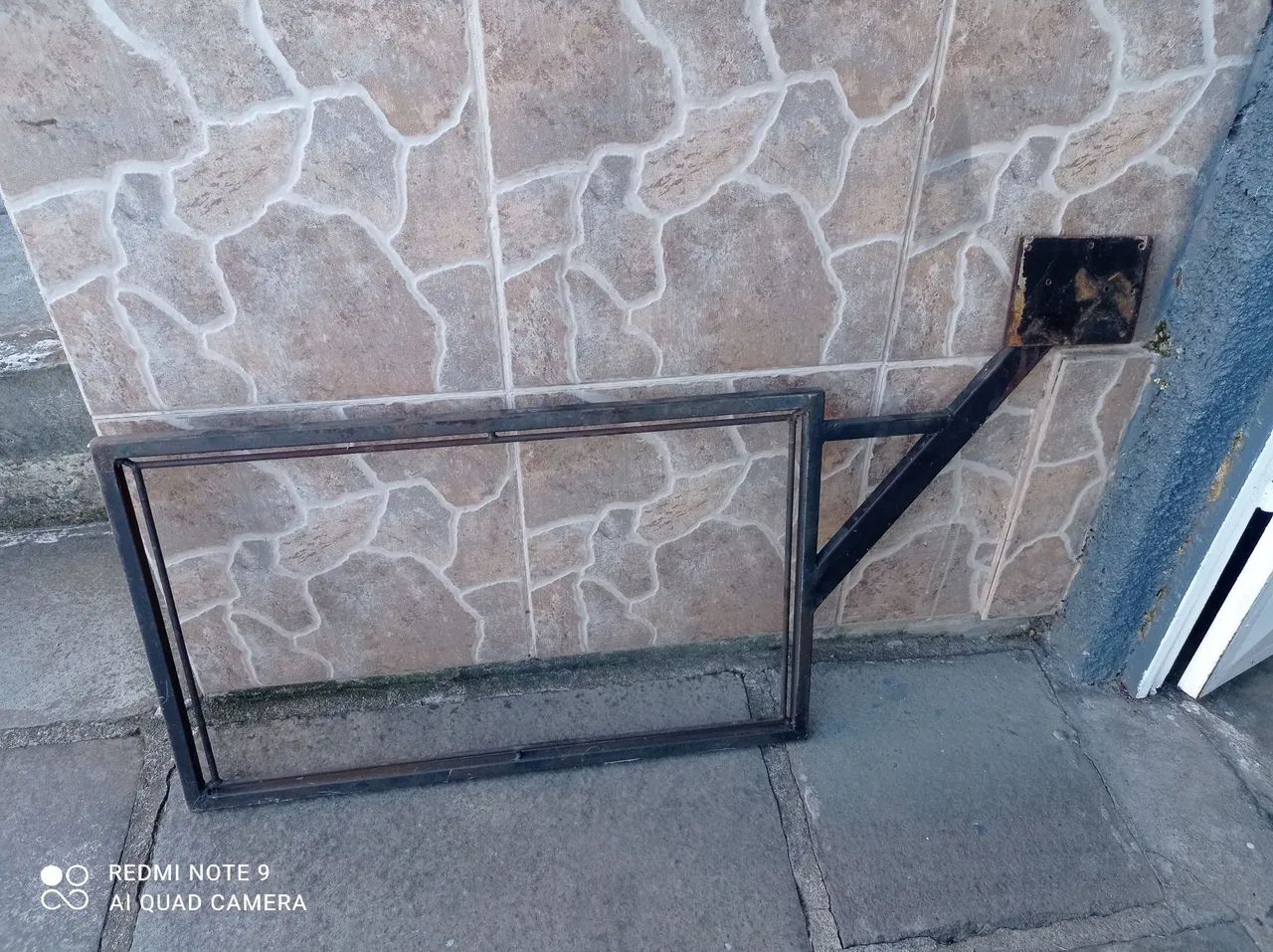Estrutura Ferro " Placa Comércio" - Foto 2