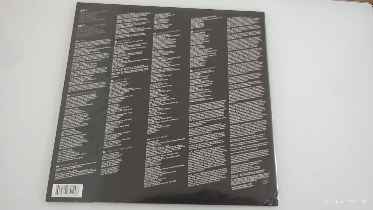 Lp Amy Winehouse, Back to Black, - Foto 2