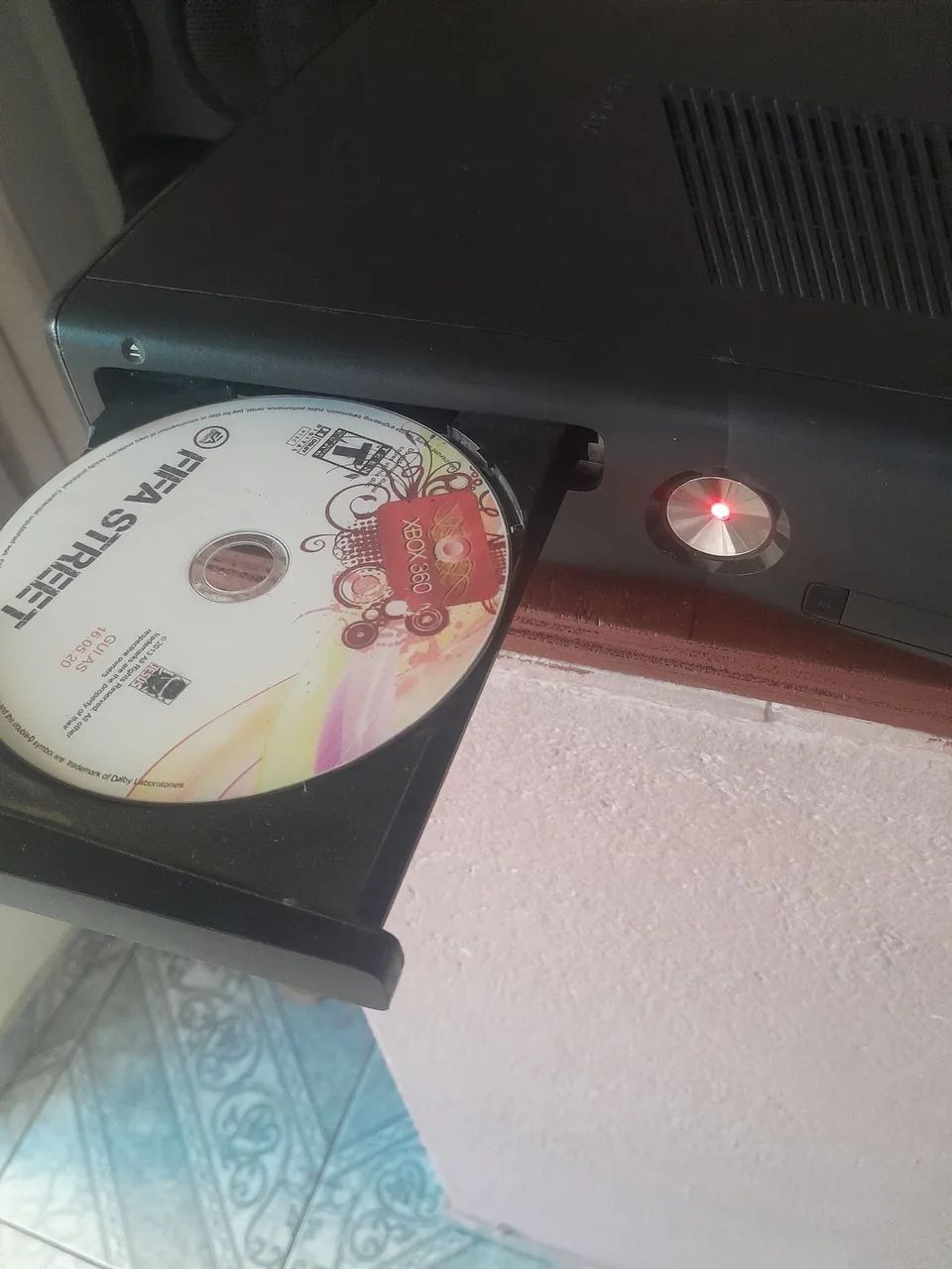 Xbox 360 com luz vermelha 