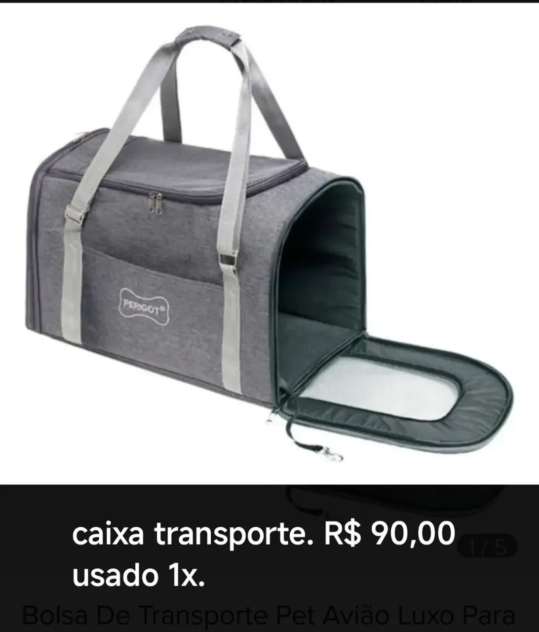 Transporte de cão e gato
