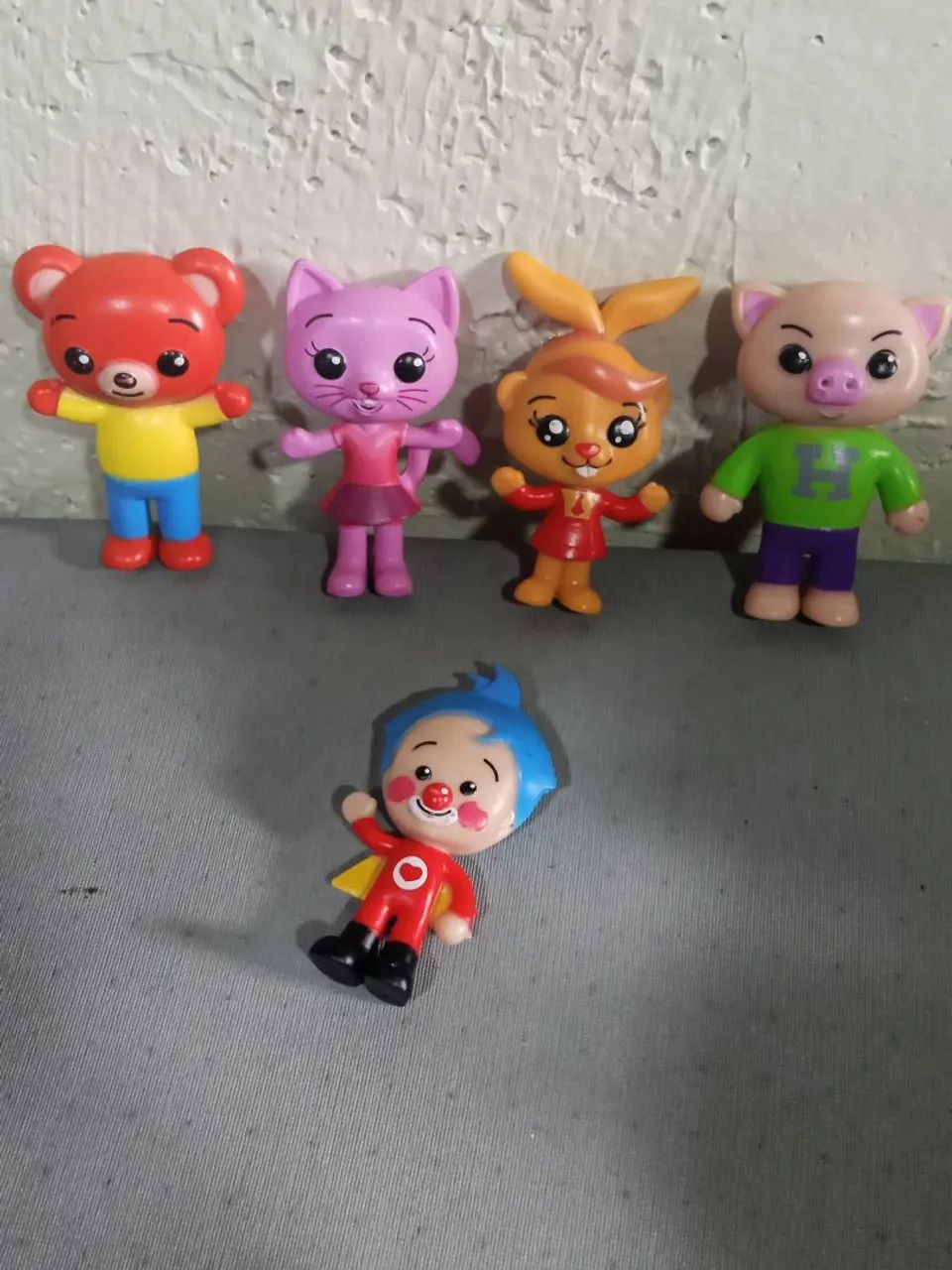 Turma do Palhaço Plim Plim Herói do Coração 5 Peças  - Foto 2