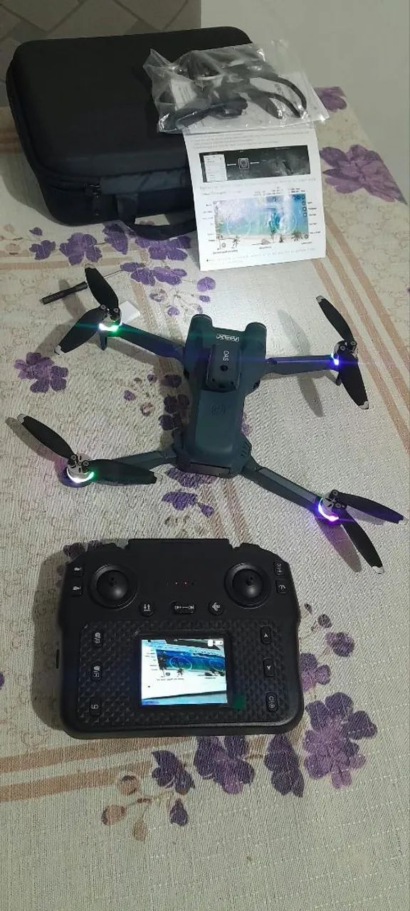 Drone Com Câmera Led RGB Felomenal - Foto 4