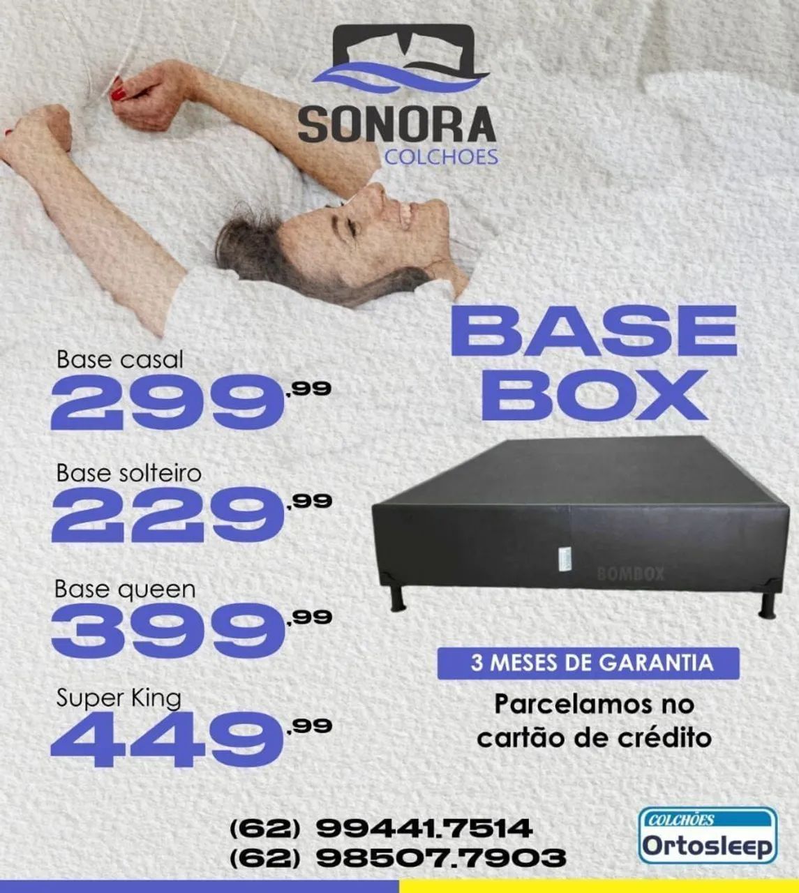 Base box casal 