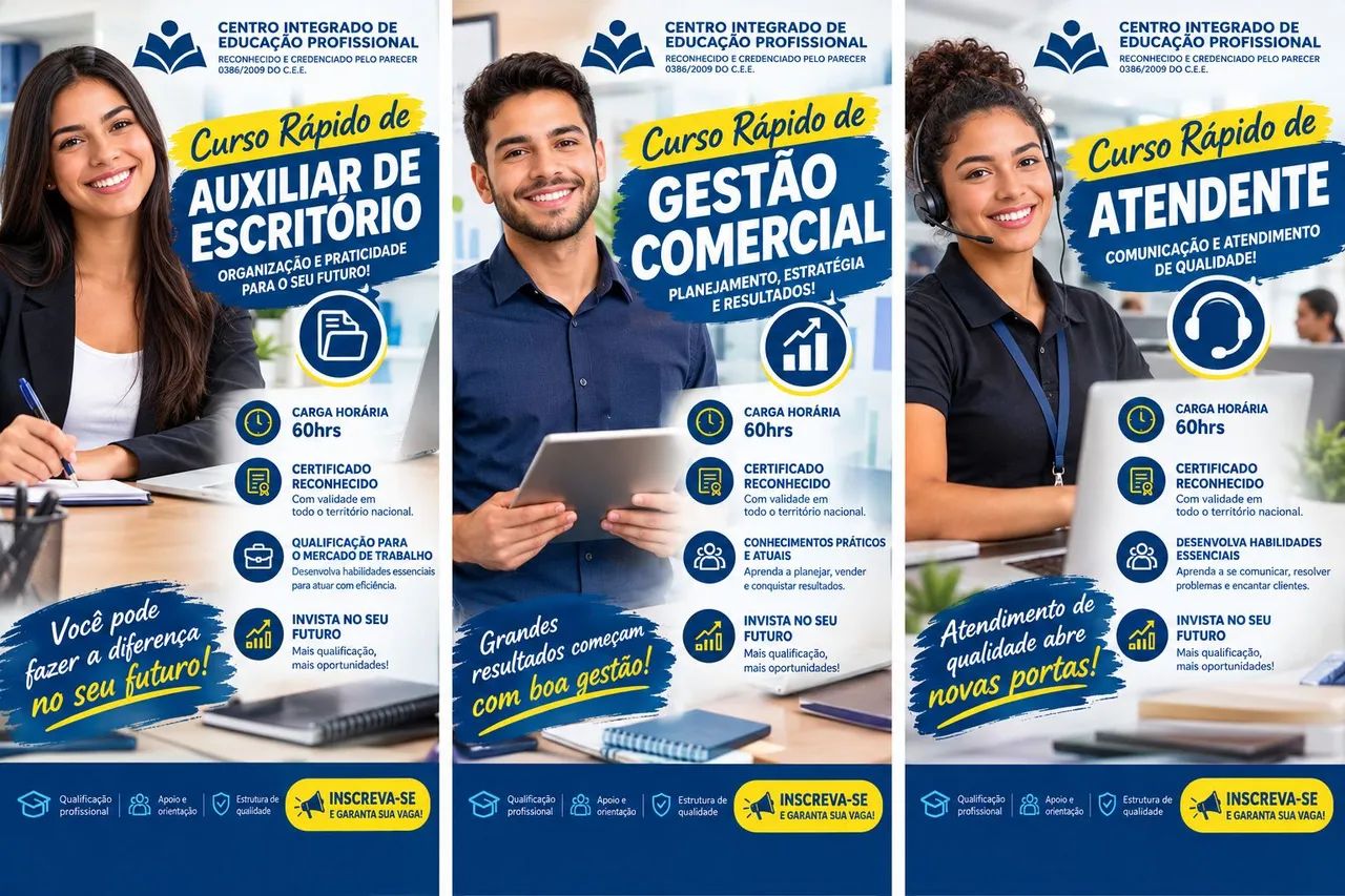 Certificado de cursos rápidos!