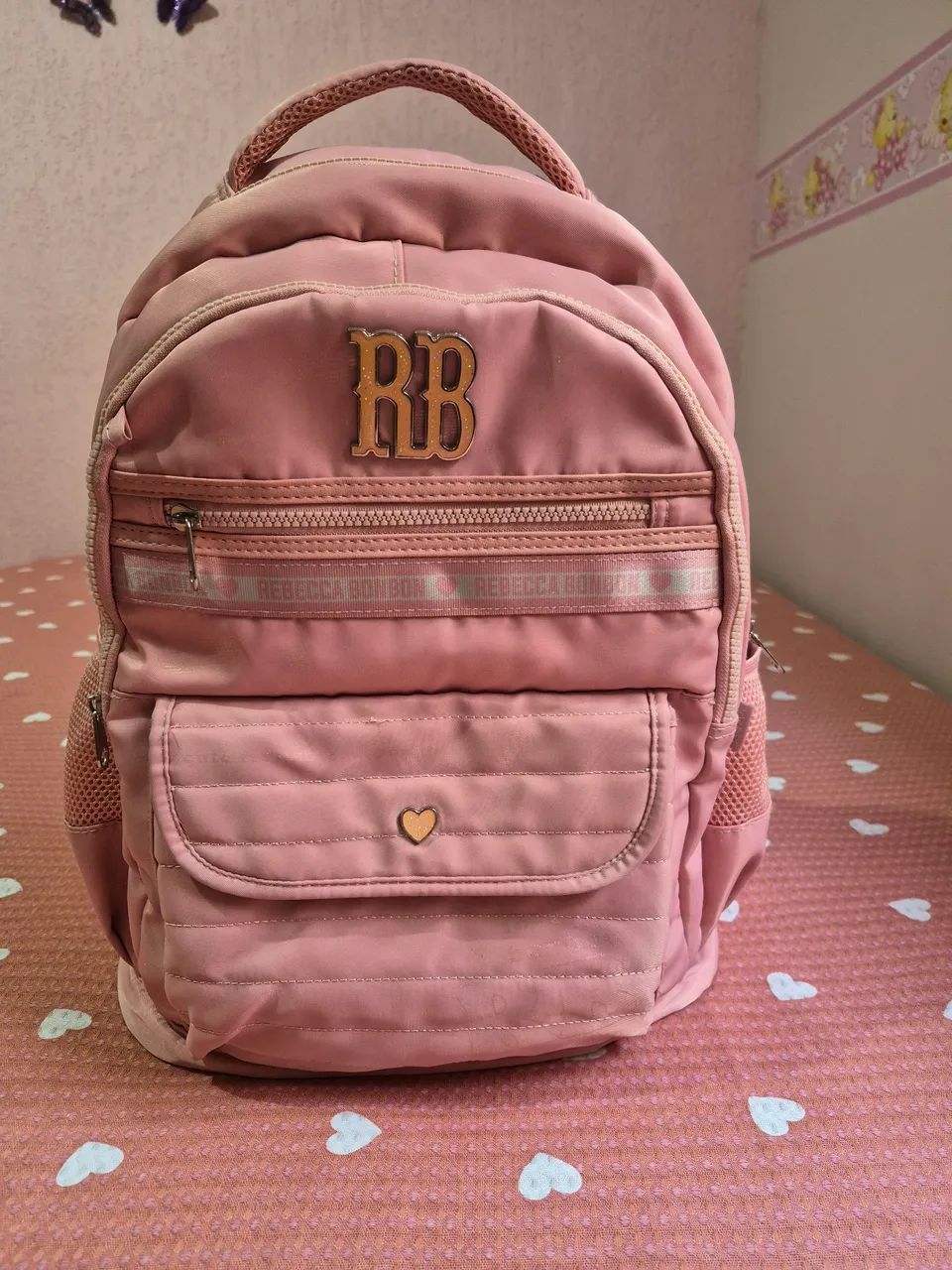 Kit Escolar Rebecca Bonbon Rosa - Mochila + Lancheira + Estojo  - Foto 3