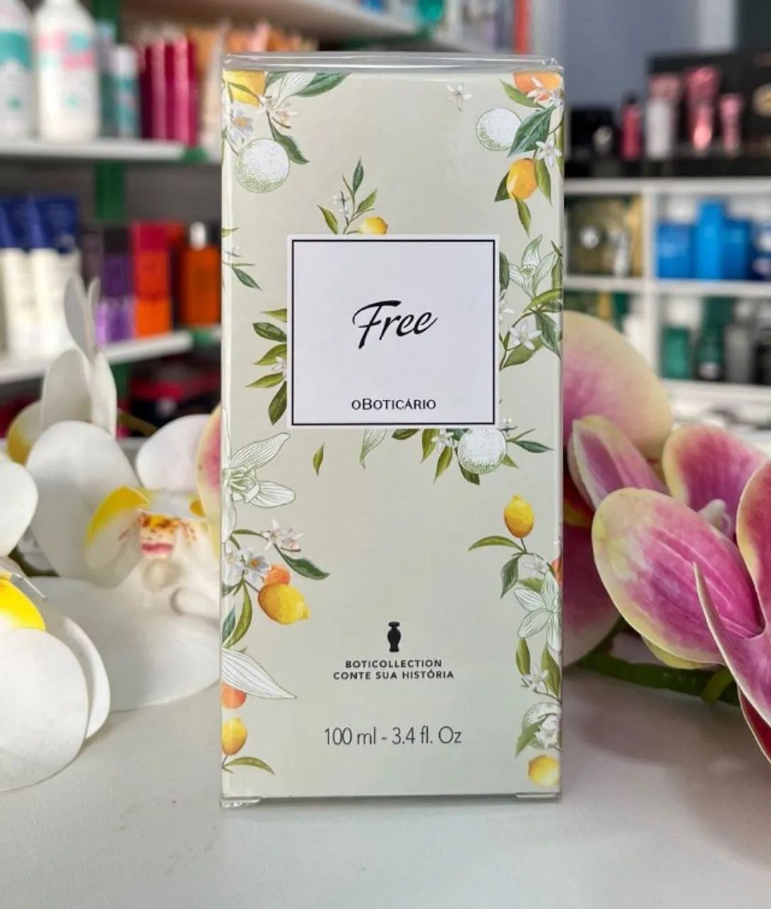 Perfume Free de O Boticário. Original e lacrado. Entrega Facilitada.