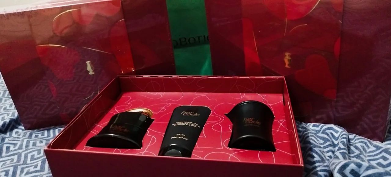 Promoção kit hercode boticário original perfume, hidratante, vela . - Foto 5