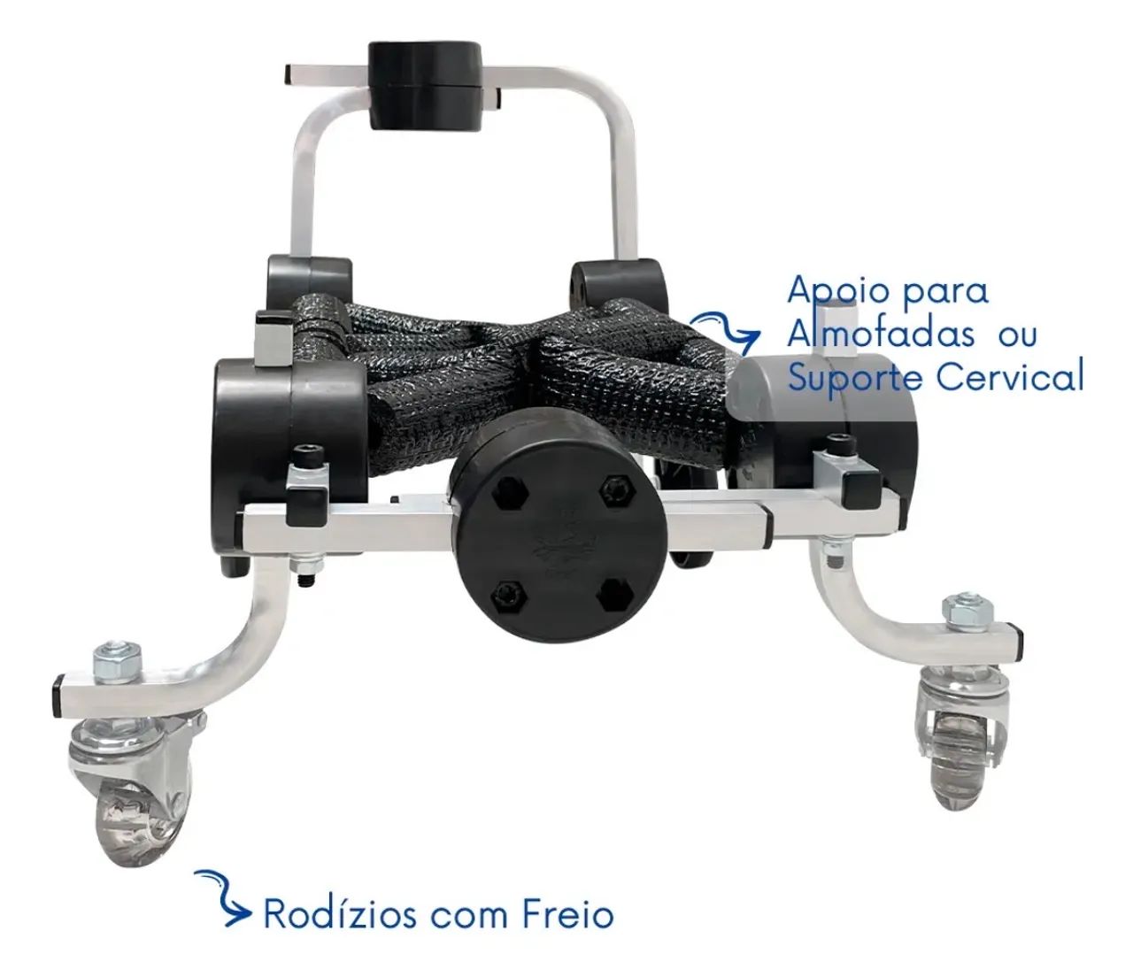 Cadeira pra pet 4 rodas (nova) - Foto 4