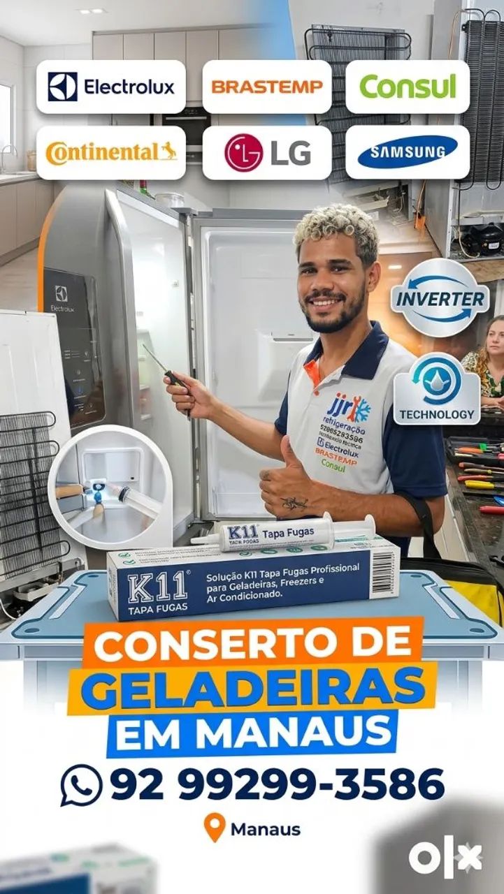 Conserto de geladeira em Manaus