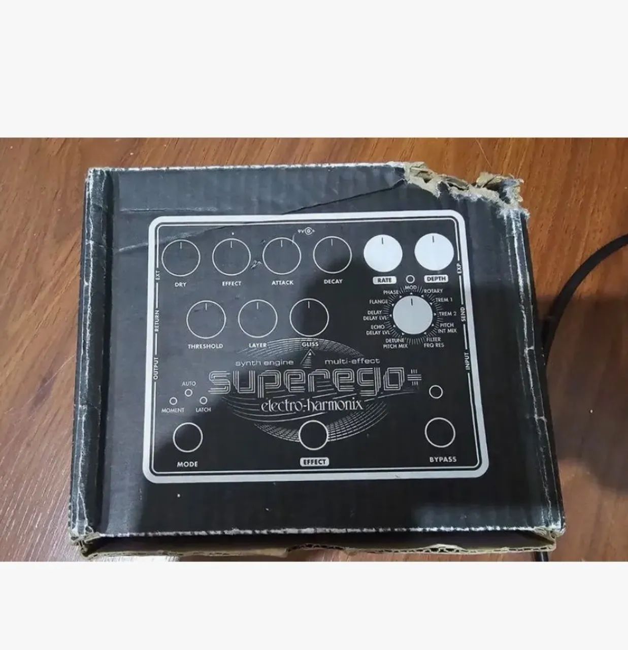 Pedal SuperEgo Plus Electro Harmonix  usado - Foto 4