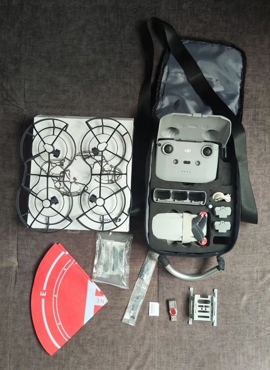 DJI MINI 2 + 2 BATERIAS ORIGINAIS NOVAS + 128GB + ACESSÓRIOS - Foto 3