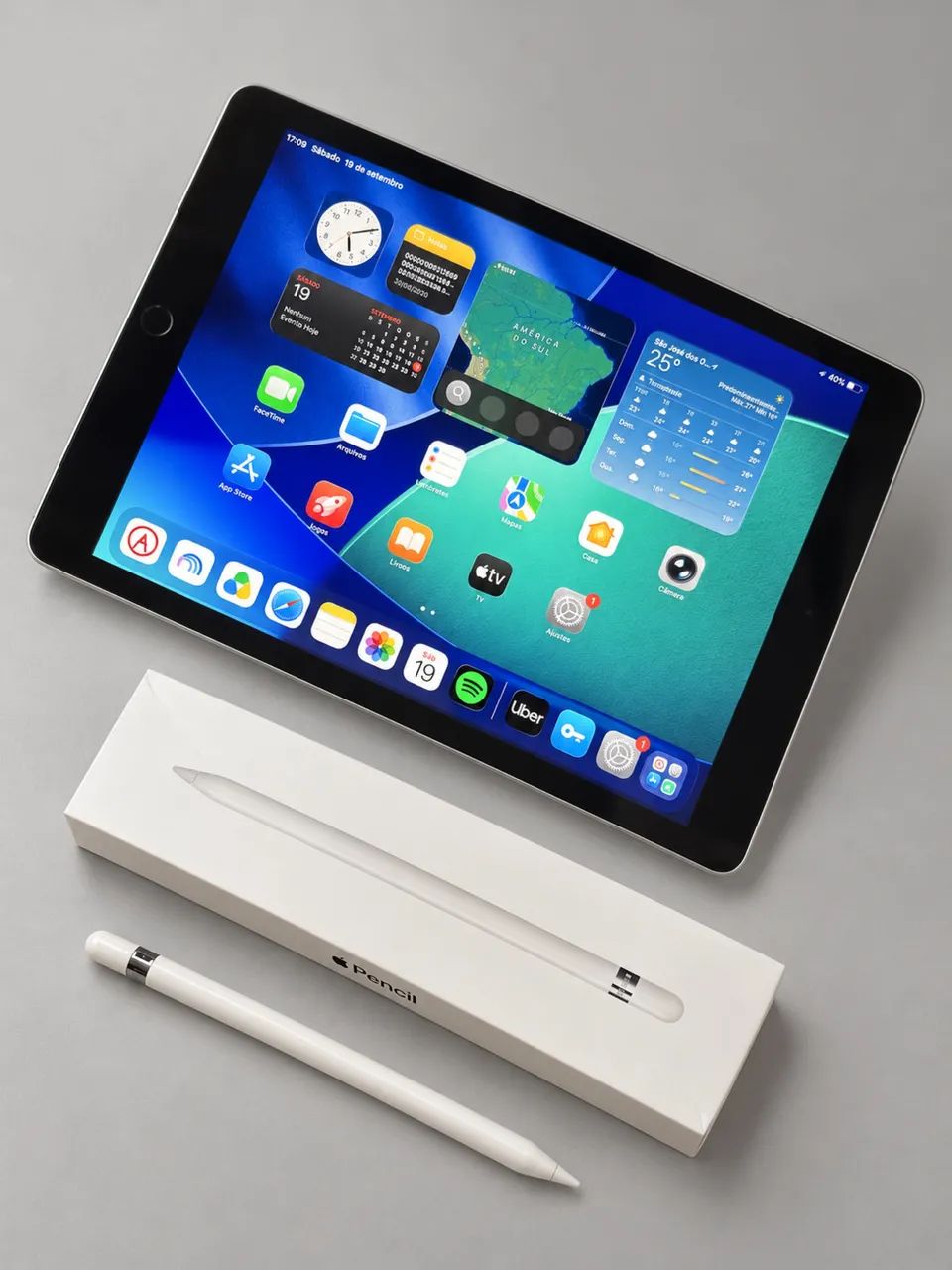 iPad 9ª Geração + Apple Pencil Original | Baixei o preço - Foto 2