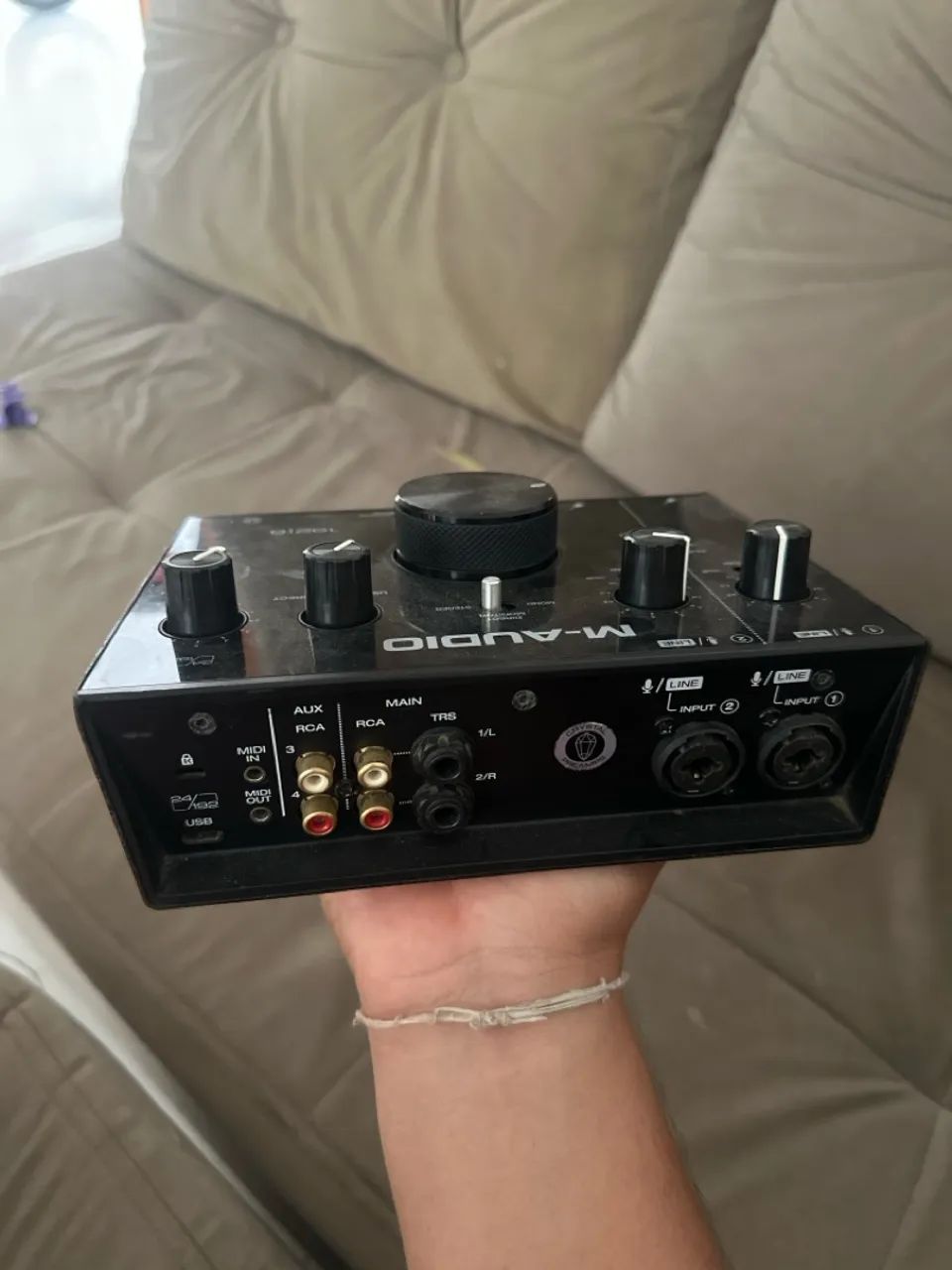 Interface de áudio M-audio Air 192/8  - Foto 2