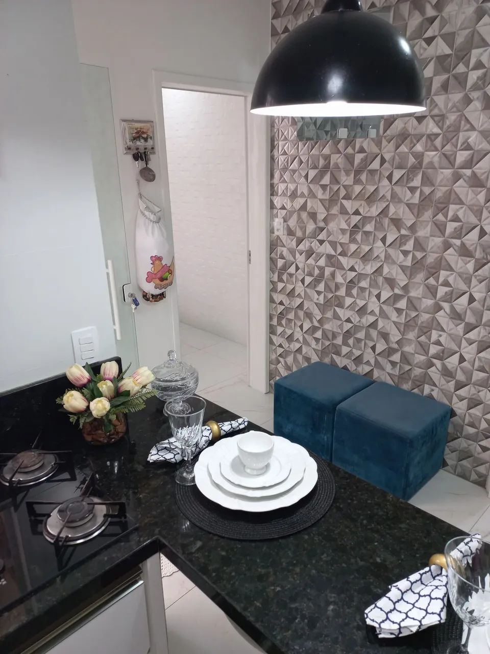 Alugo casa geminada e mobiliada de alto padrão  - Foto 5