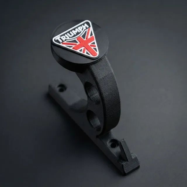 Suporte capacete com logo