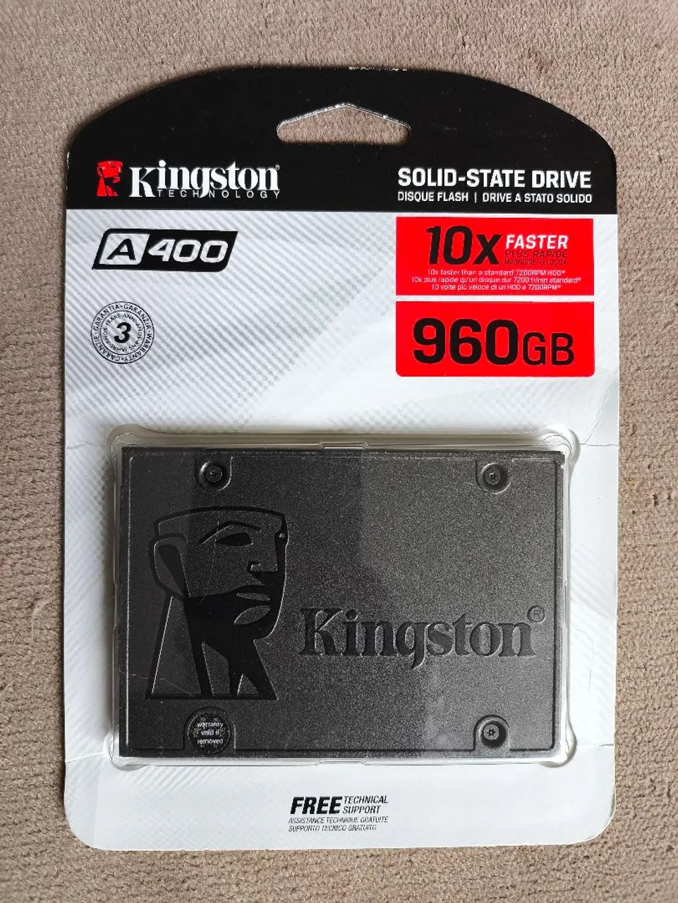 HD SSD 960GB kingston 