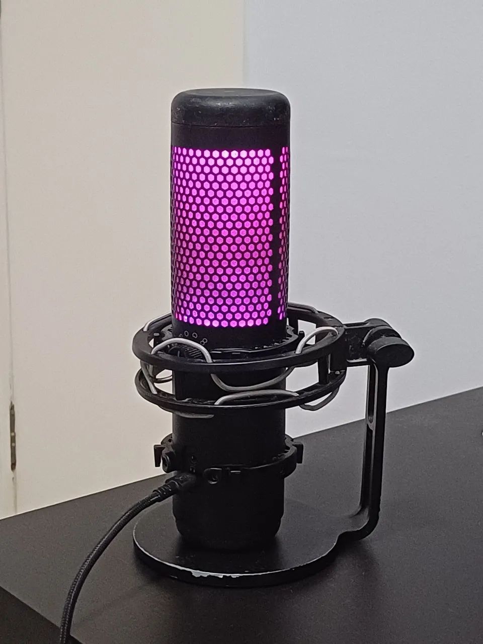  Microfone Hyperx quadcast s (Hmiq1s-xx-RG/G)