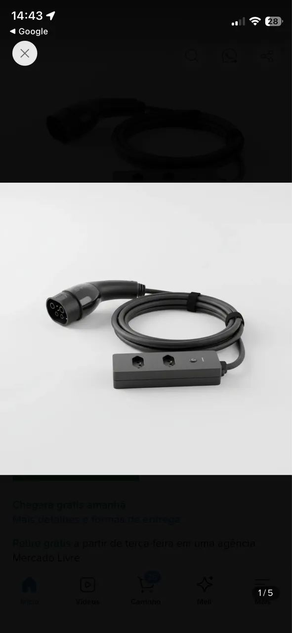 Tomada Extensão Byd original lacrado  - Foto 3