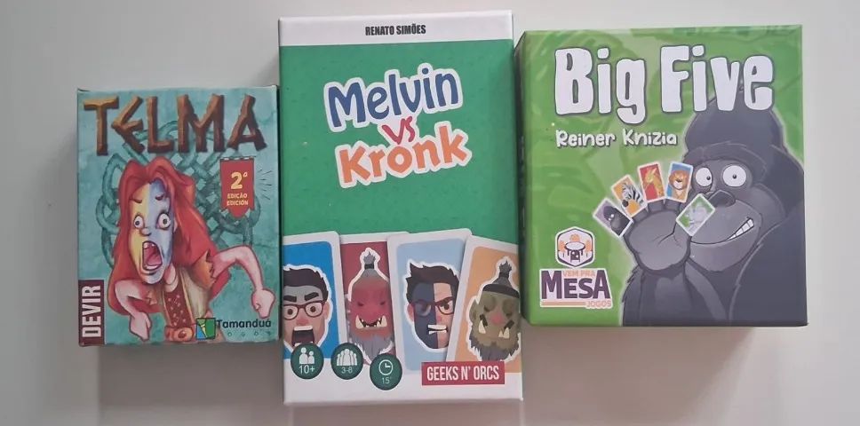 Combo de Jogos Telma, Melvin vs Kronk e Big Five