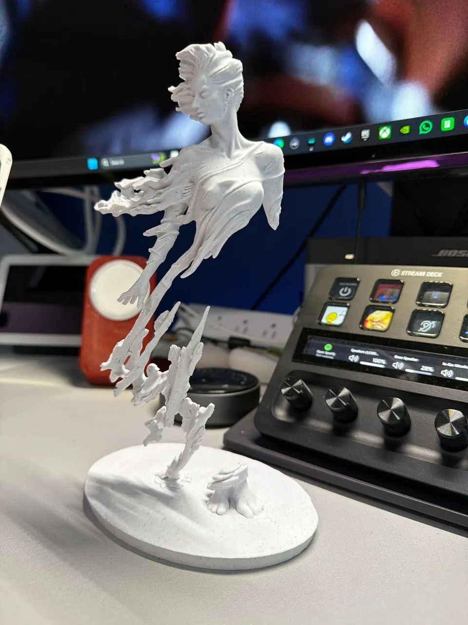 Escultura de 15cm Impressa em 3D - Foto 3