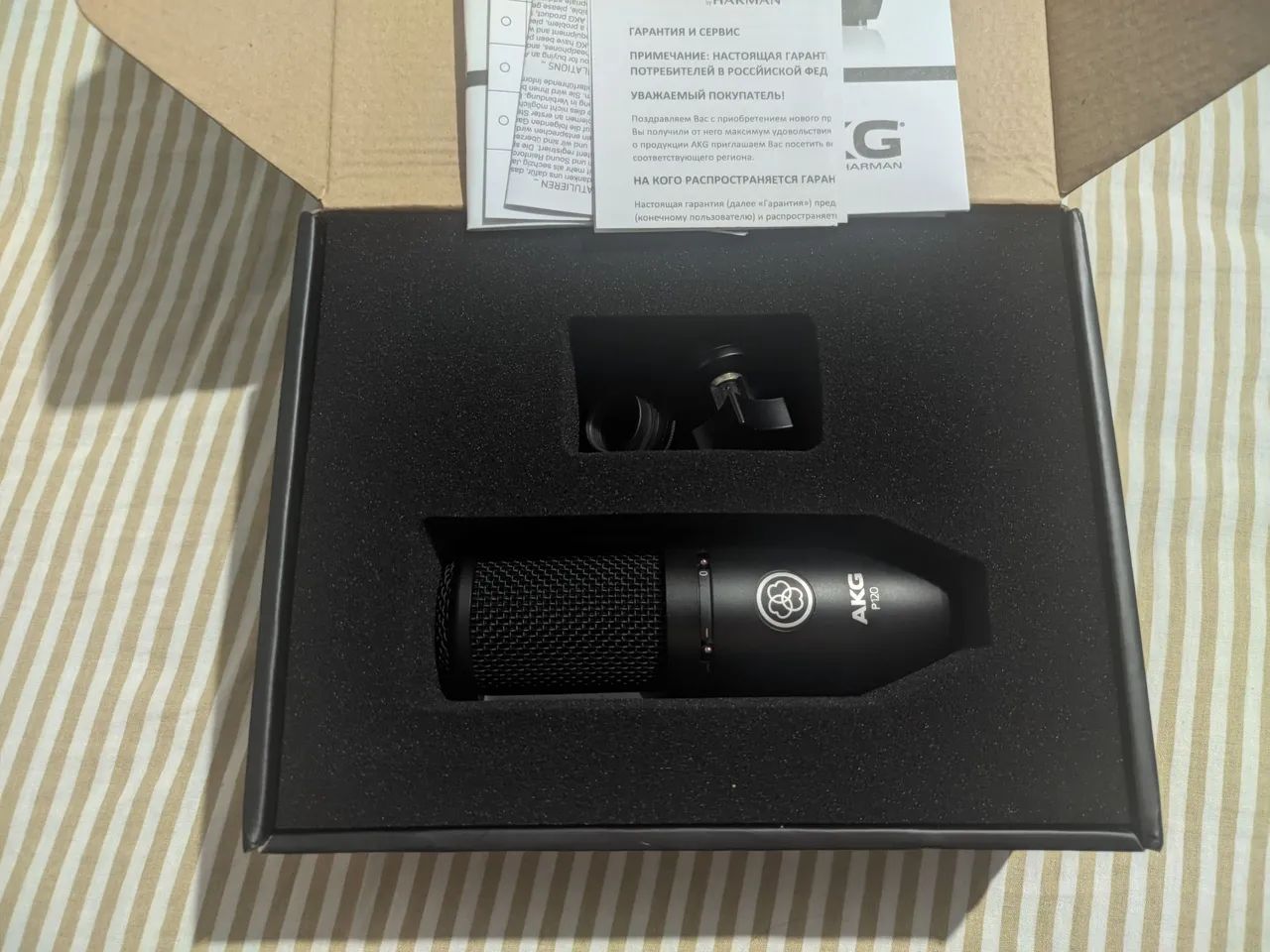 Microfone Condensador AKG P120 [Preço negociável]