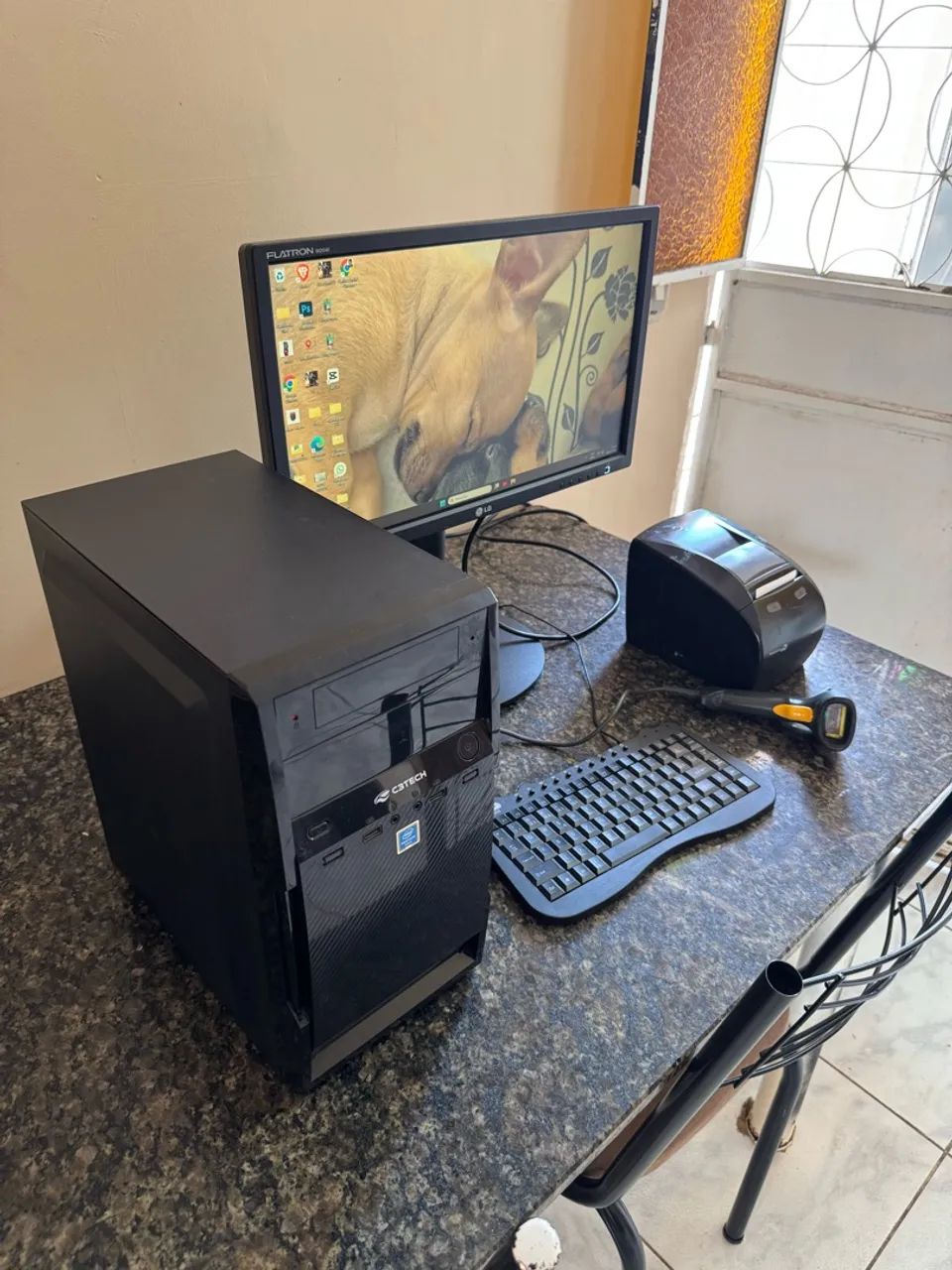 Computador completo com impressora e leitor - Foto 5