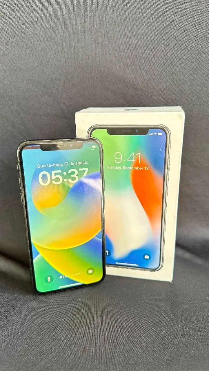 IPHONE X 256GB ORIGINAL - Celulares e Smartphones - Agamenon