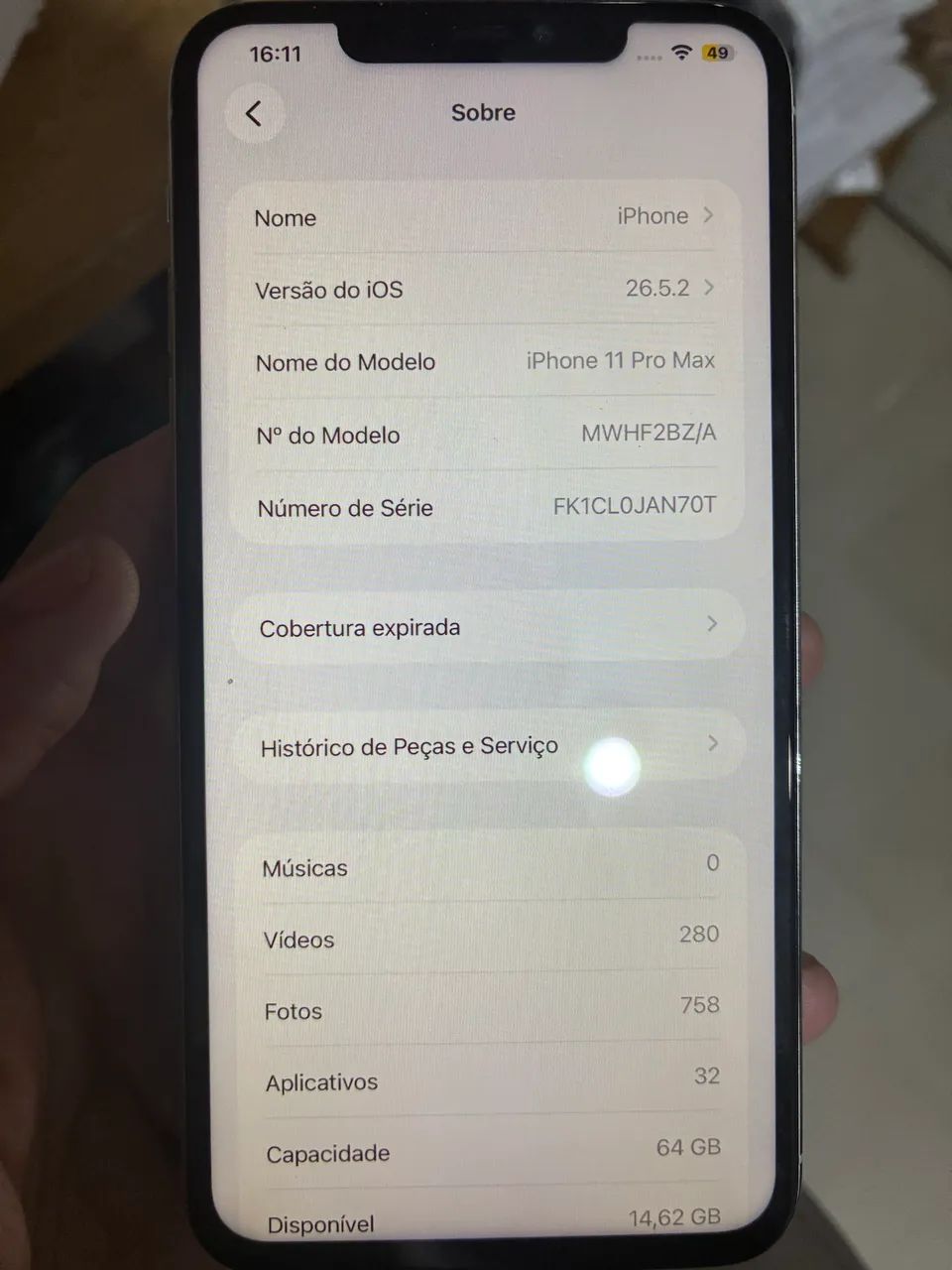 IPHONE 11 PRO MAX - FAÇO TROCA! - Foto 3