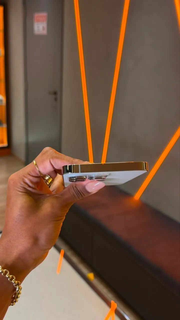 14 PRO MAX DE 128GB BRANCO USADO - Foto 3