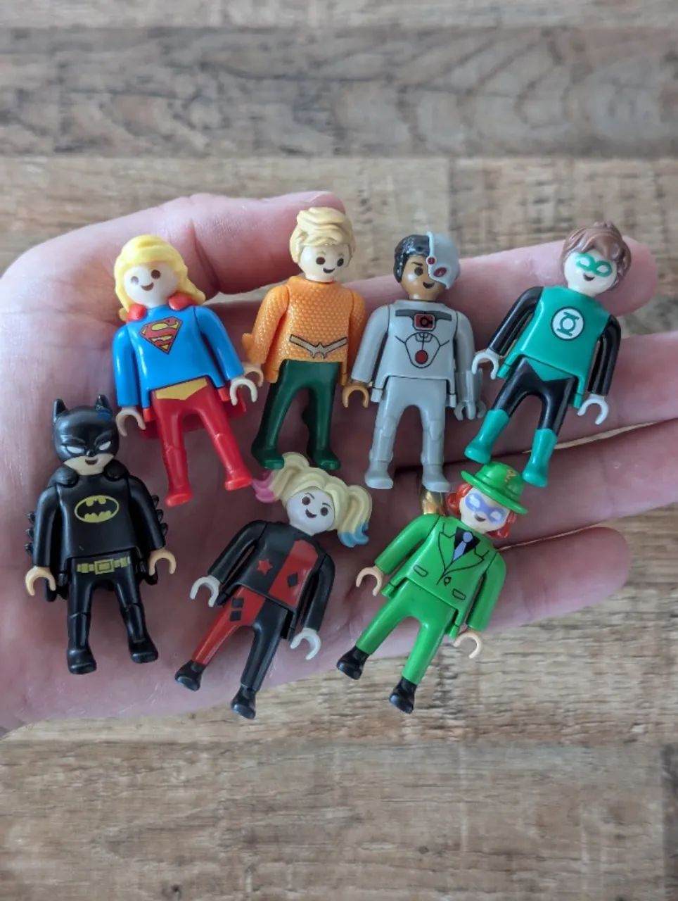 Kinder Ovo DC Playmobil (somente todos juntos)