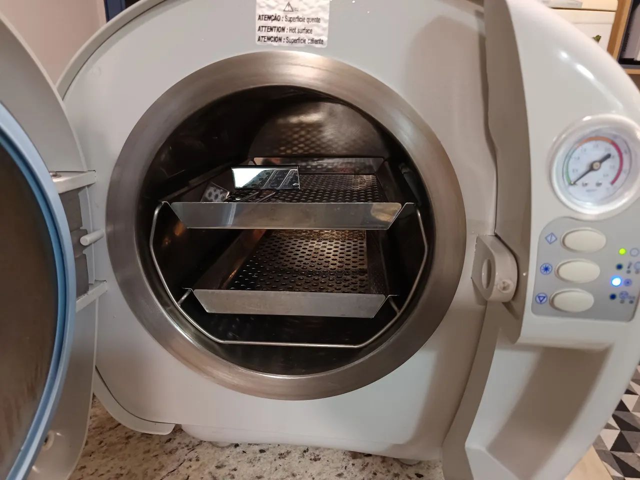 Autoclave Saevo, 12L, semi-nova, 6 meses de garantia  - Foto 5