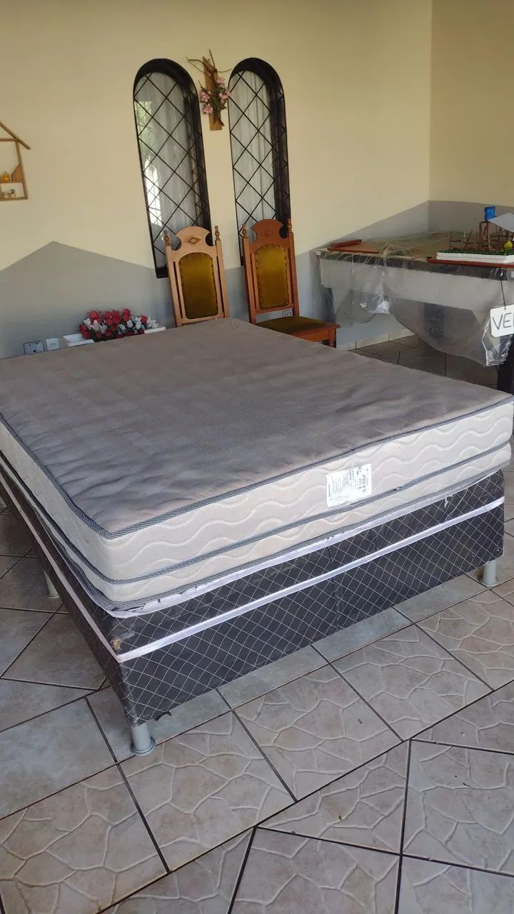 Vende uma cama box casal - Foto 3