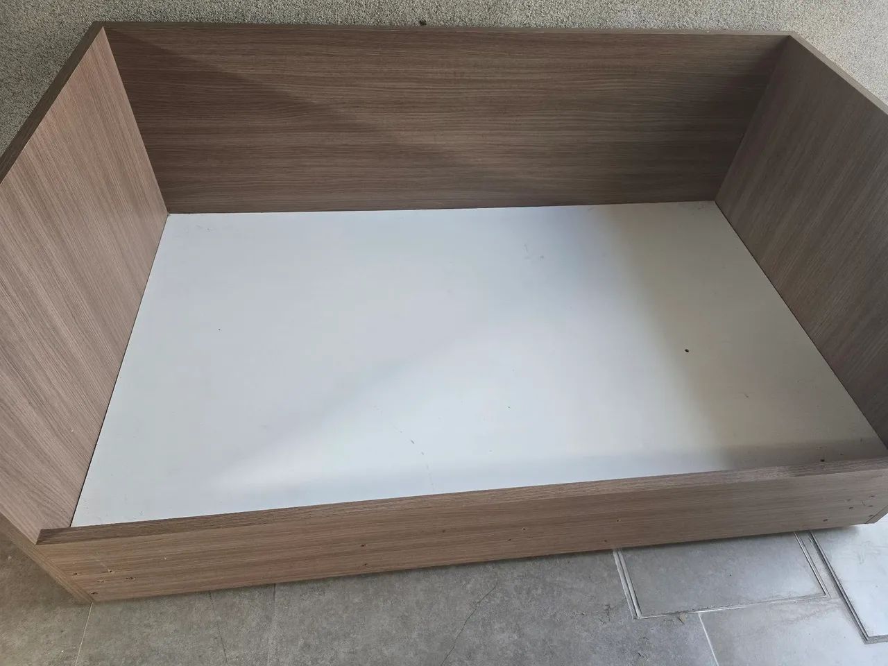 Cama Infantil qualidade impecável de marcenaria com rodízios.  - Foto 5