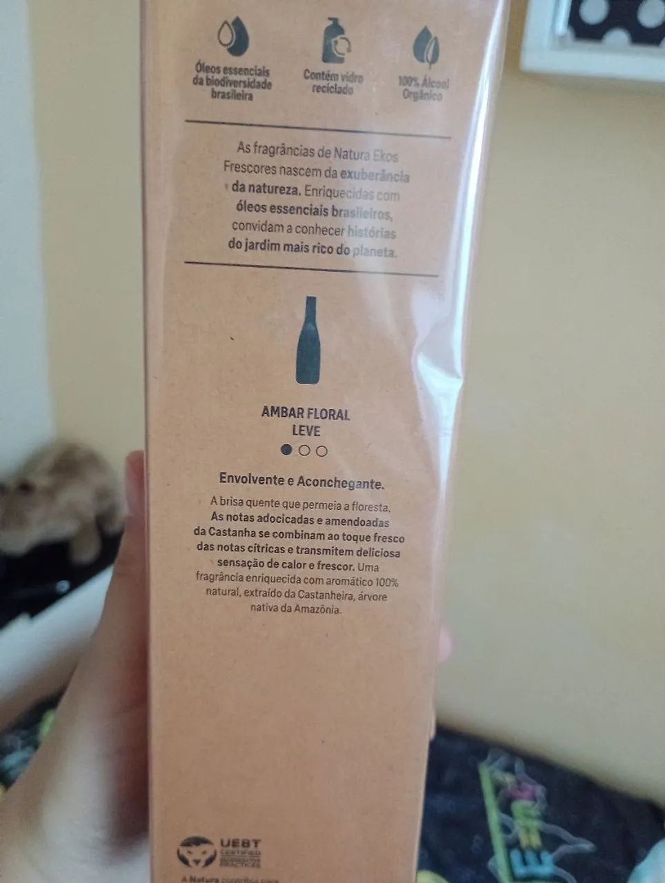 Colônia Natura Ekos Castanha150ml - Foto 3