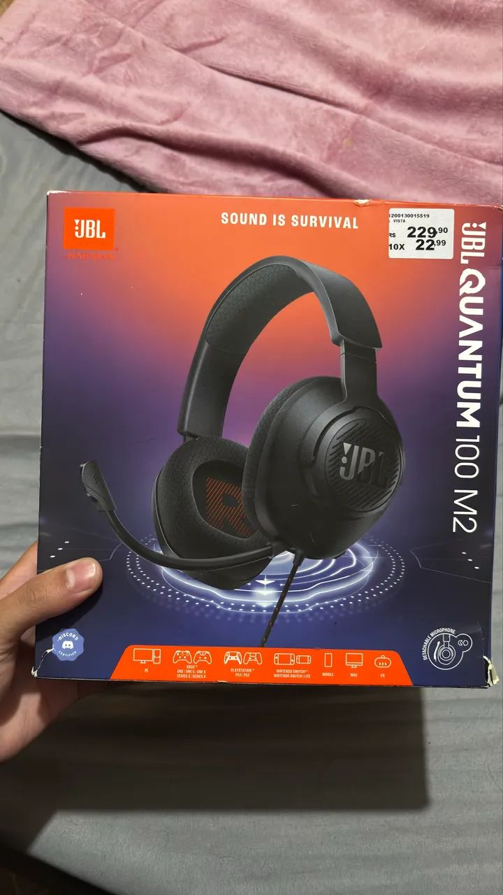 HEADSET JBL QUANTUM 100 - Foto 3