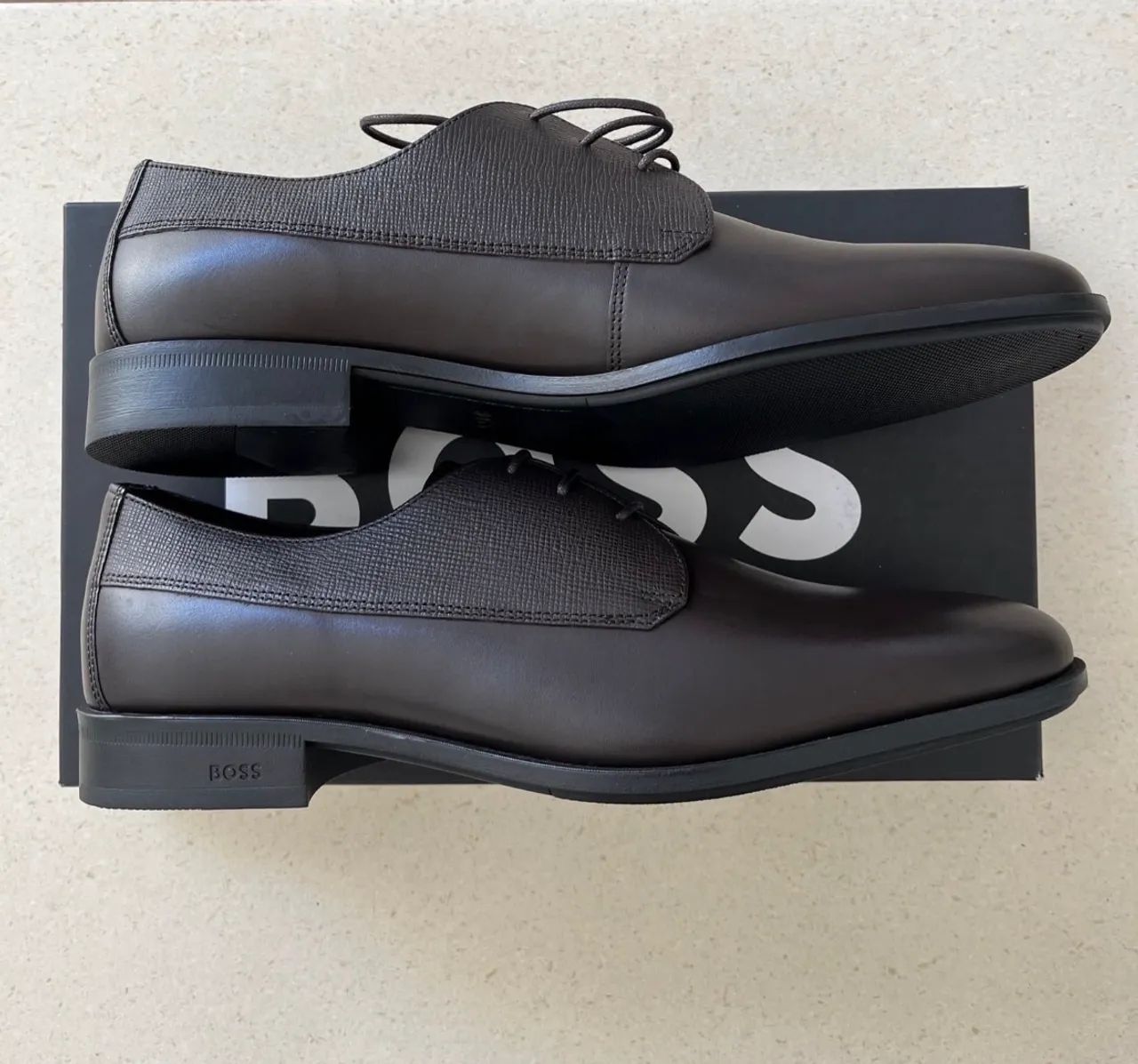Sapato Social Hugo Boss Marrom 