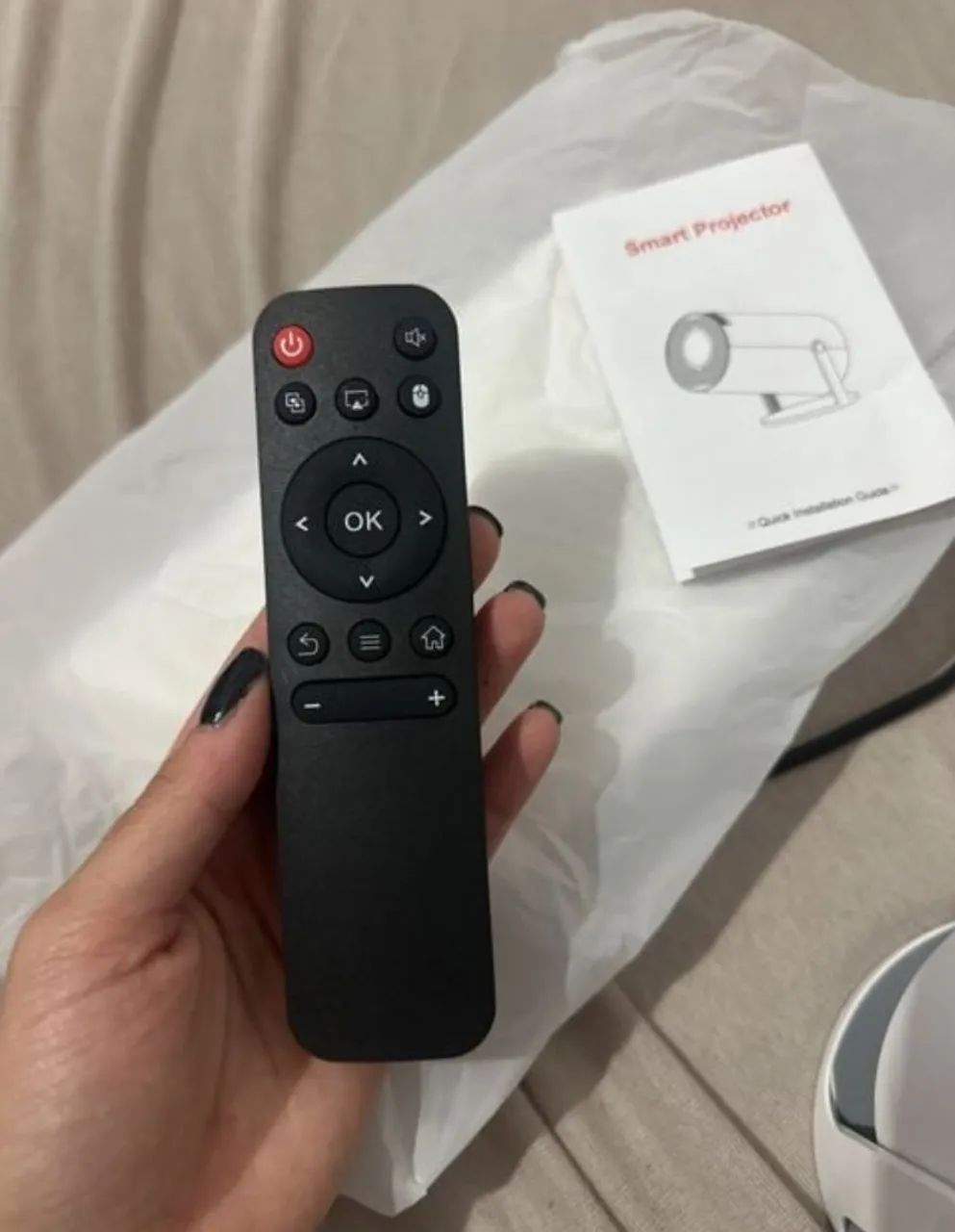 Projetor original smart 4k hd 150 polegadas  - Foto 4