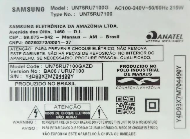 TV 75 polegadas Samsung. - Foto 3