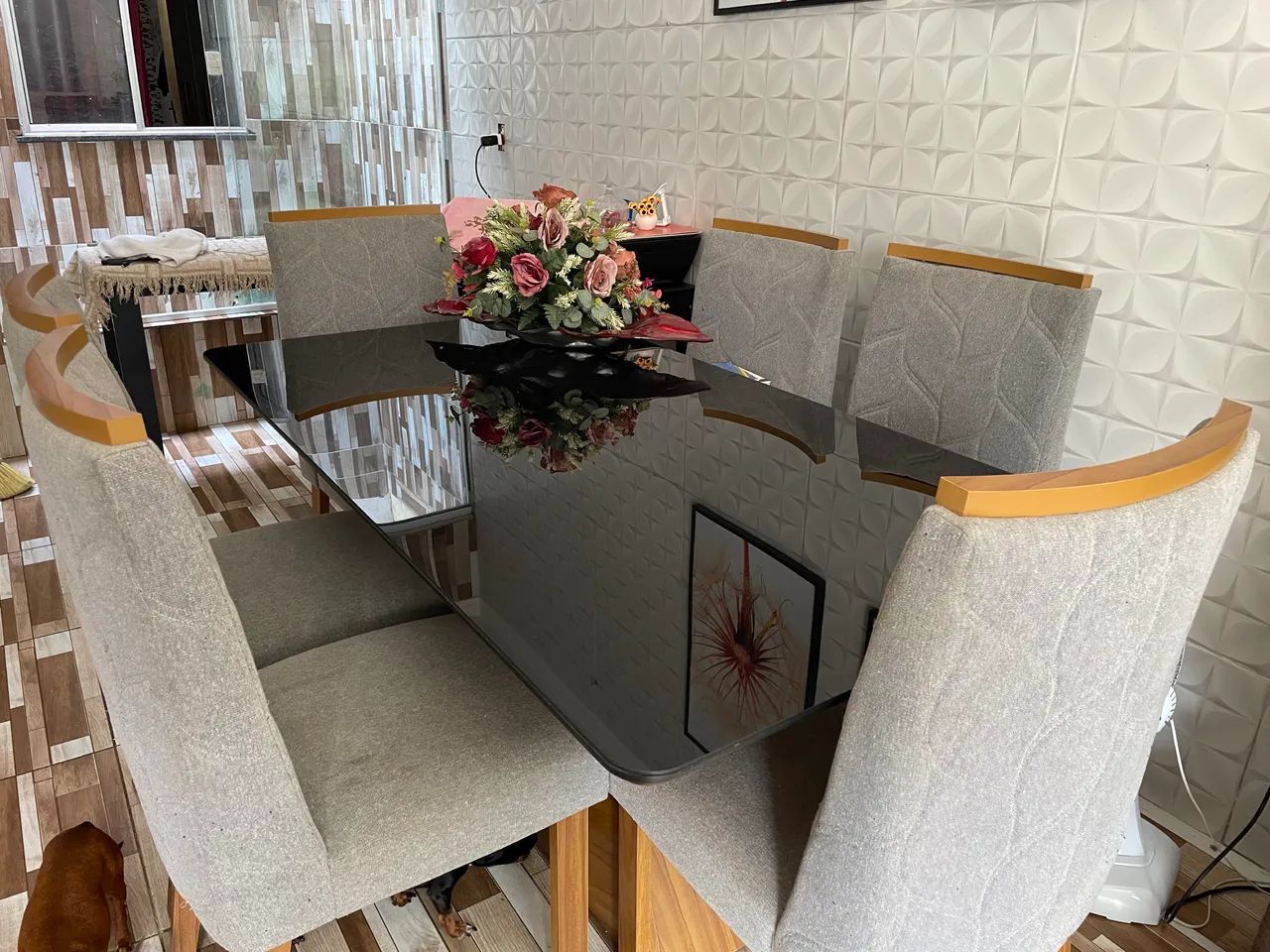 Vende-se Mesa de 6 cadeiras  - Foto 4