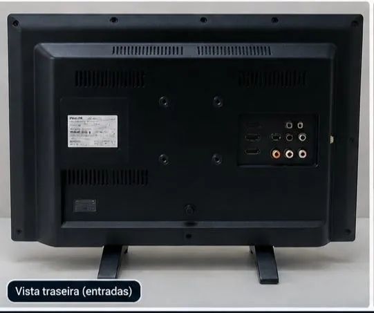 TV Philips 32" - Imagem e Som OK - Preço de Desapego - Tem pixels e riscos na tela. - Foto 3