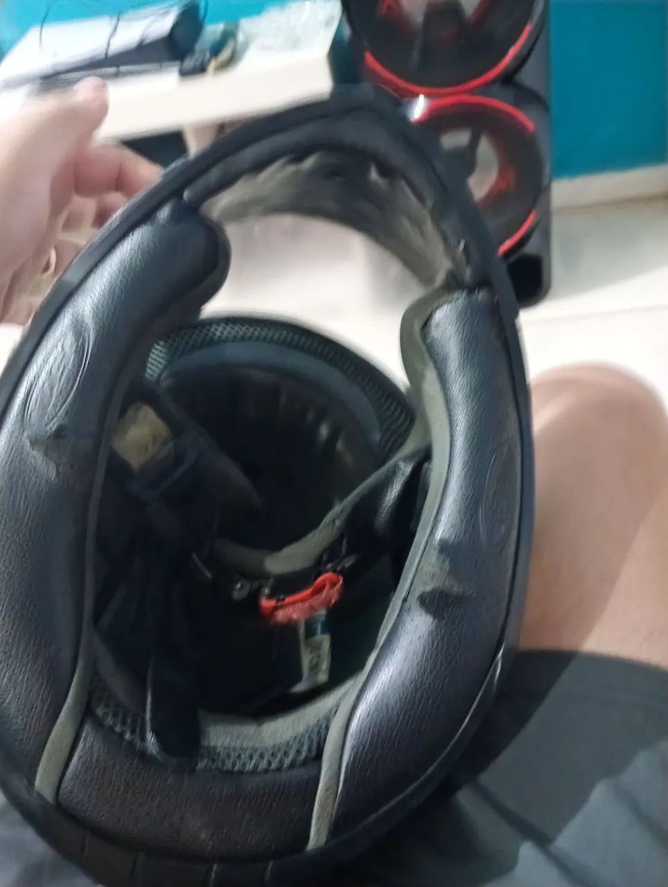 Capacete usado número 60  - Foto 4