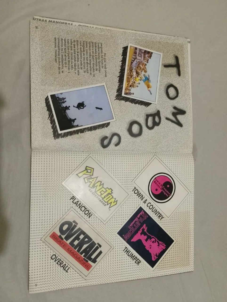 ÁLBUM DE FIGURINHAS OVERALL SKATE STAMPS COMPLETO EM ÓTIMO ESTADO DE CONSERVAÇÃO ANOS 80 - Foto 5