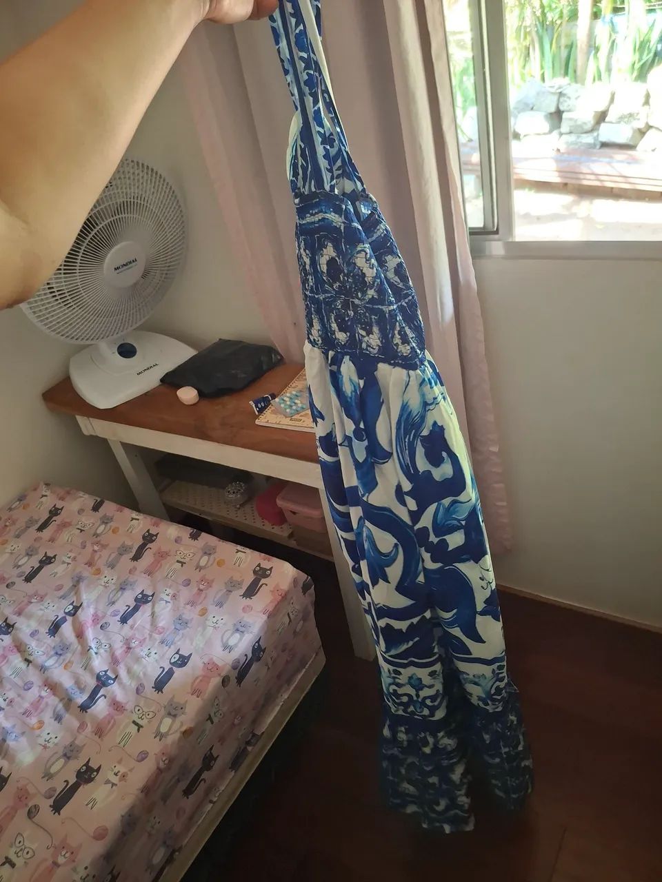 vestido azul longo - Foto 4