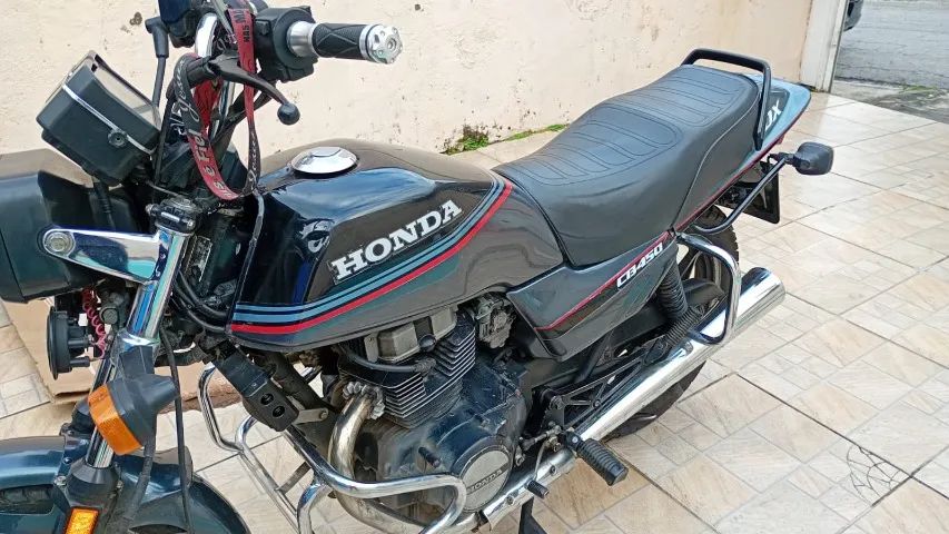 Cb 450 88   Placa preta.  - Foto 2