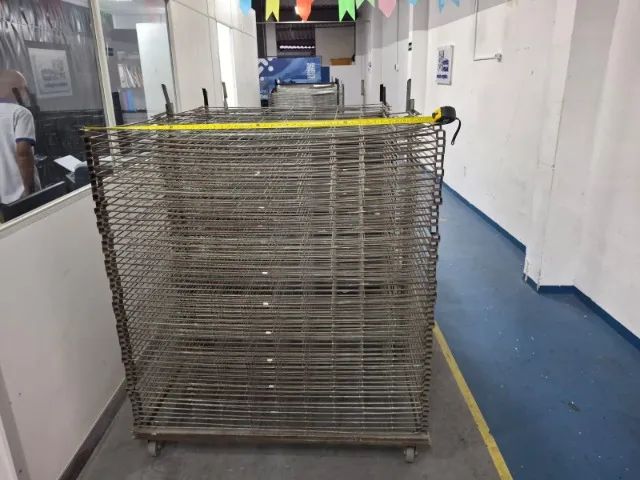 Secador Metálico Serigrafia 80 x 120