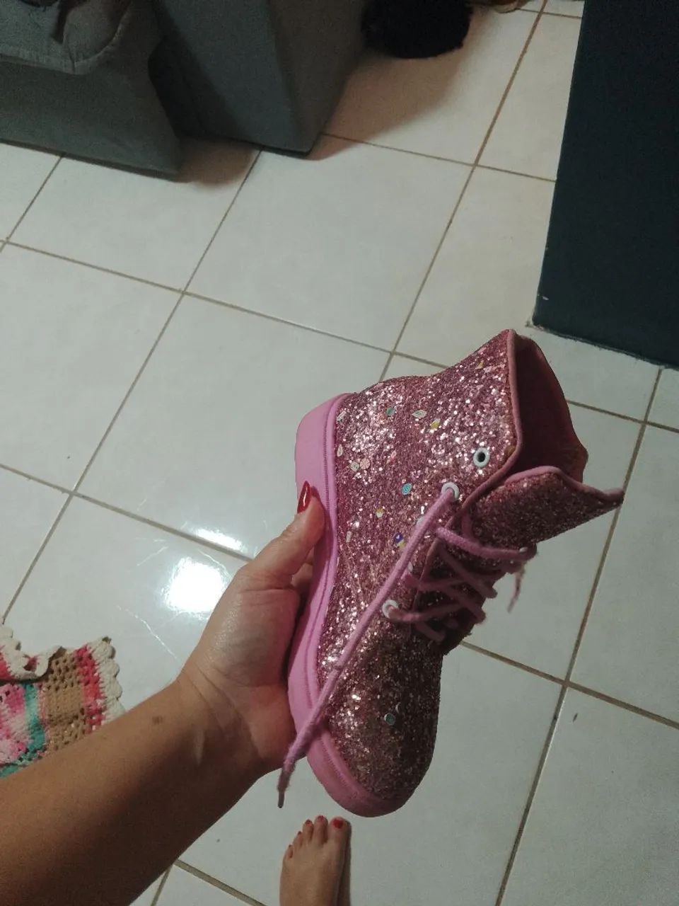 Bota infantil e sandalia - Foto 4