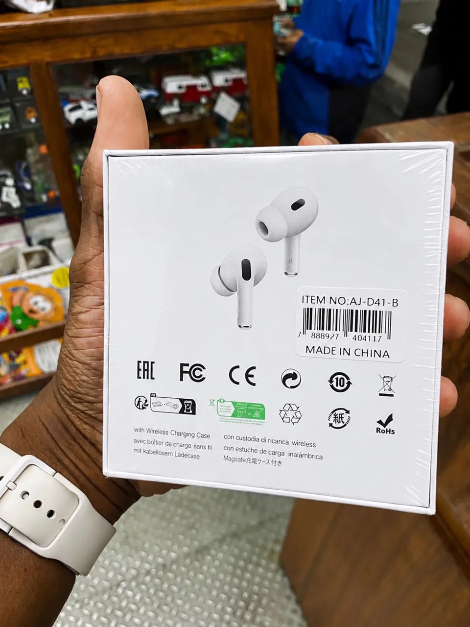 Fone Bluetooth com Tela Touch 